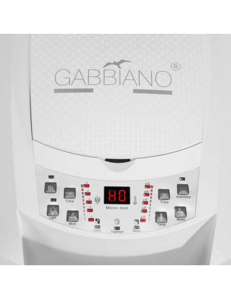 Gabbiano sauna fryzjerska stojąca 408D biała z aktywnym ozonem 