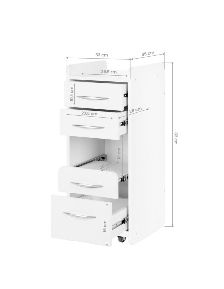 Szafka mini 969 biała 