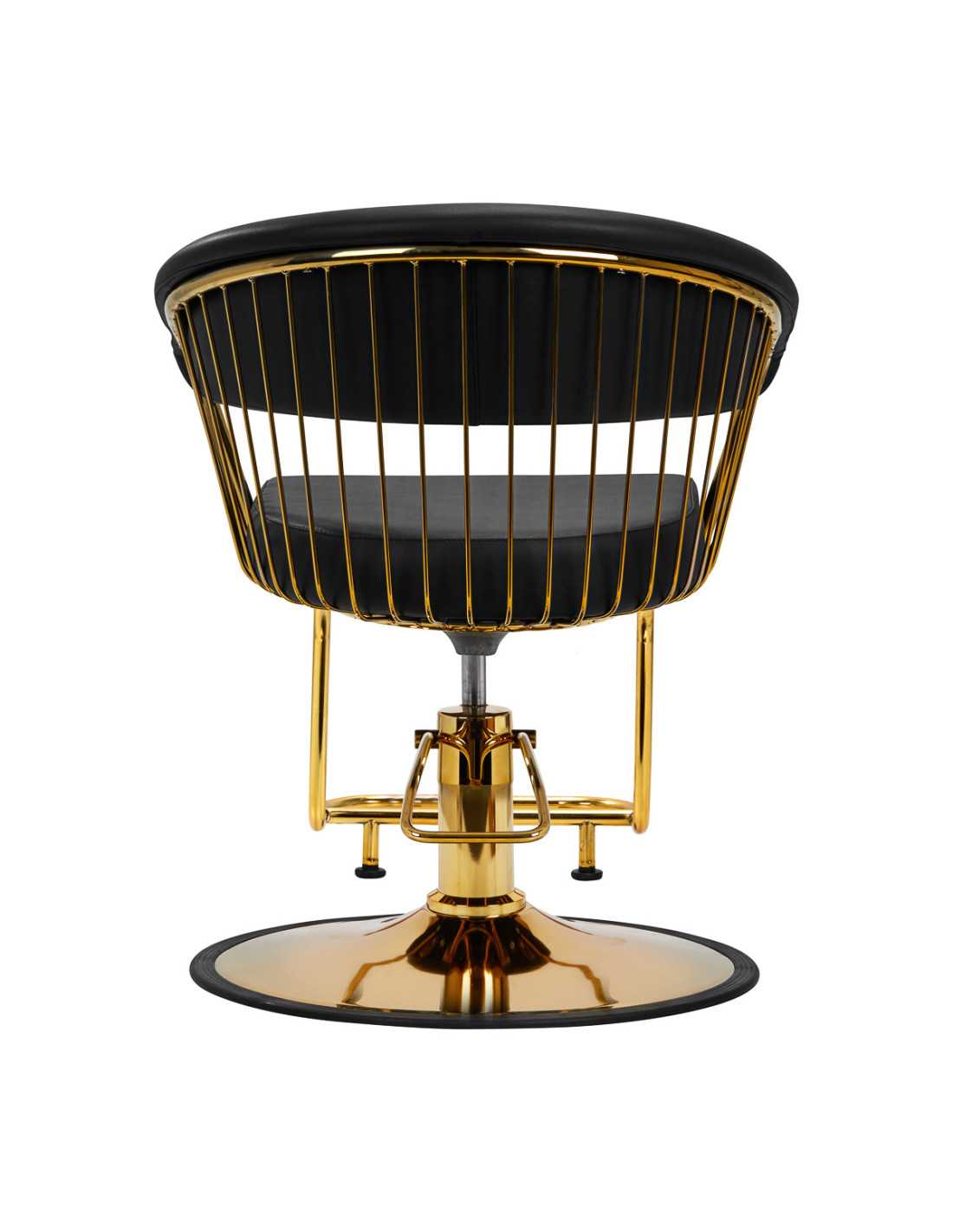 Hair system lille gold black hairdressing chair {attributes}