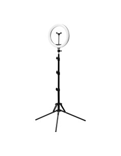 GLOW lampa pierścieniowa ring 10 bsc ze statywem 10W 