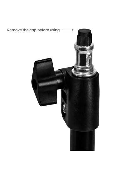 GLOW lampa pierścieniowa ring 10 RGB bsc ze statywem 10W 
