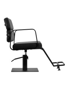 Chaise de coiffure gabbiano porto noire et noire {attributes} 2