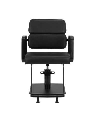 Gabbiano Porto Black and Black Hairdressing Chair {attributes}