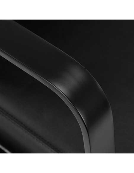Chaise de coiffure gabbiano porto noire et noire {attributes}