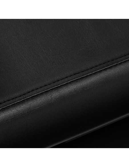 Chaise de coiffure gabbiano porto noire et noire {attributes}