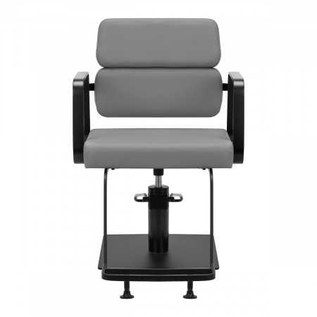 Chaise de coiffure gabbiano porto noire et grise {attributes}