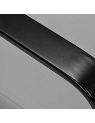 Gabbiano Porto Black and Grey Hairdressing Chair {attributes}