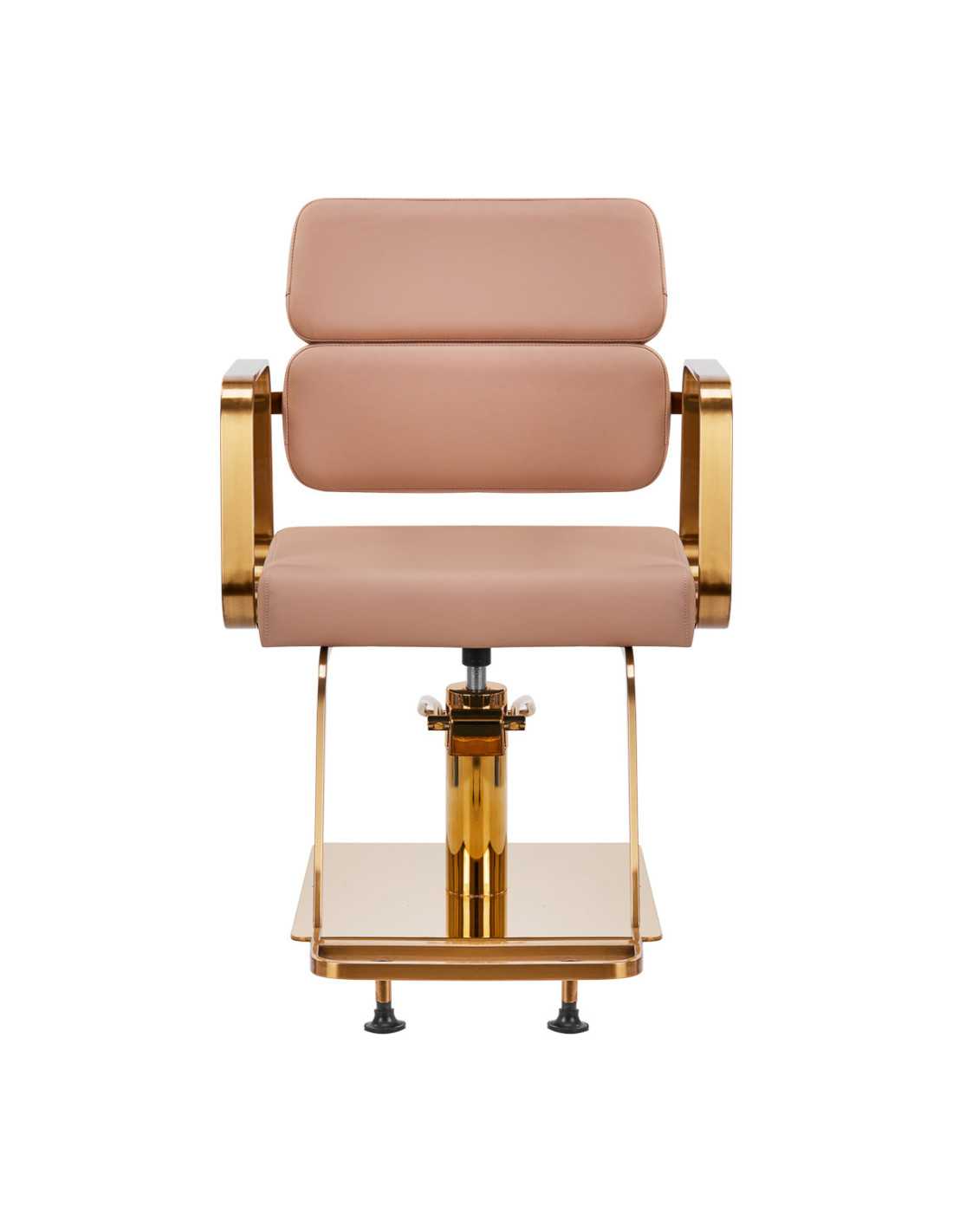 Chaise de coiffure gabbiano porto beige doré {attributes}