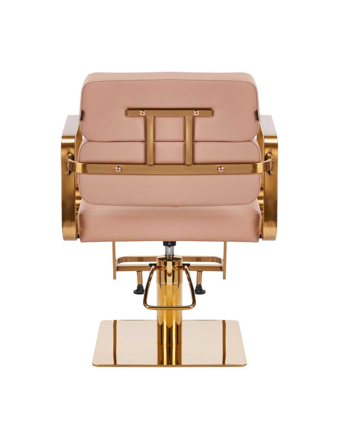 Chaise de coiffure gabbiano porto beige doré {attributes}