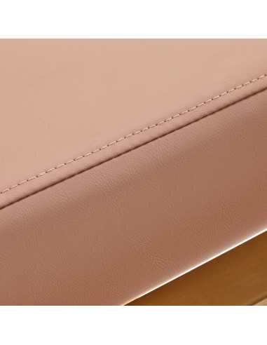 Gabbiano Porto Beige Gold Hairdressing Chair {attributes}