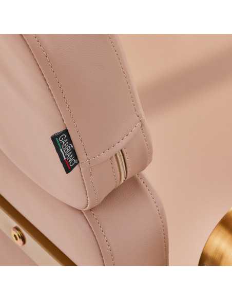 Chaise de coiffure gabbiano porto beige doré {attributes}
