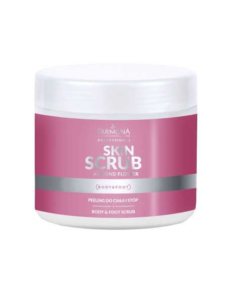 Farmona Skin scrub almond flower peeling do ciała i stóp kwiat migdałowca 500 g 