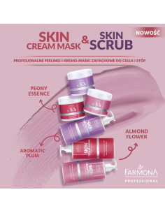 Farmona Skin cream mask aromatic plum kremo-maska do ciała i stóp śliwka 500 ml   2