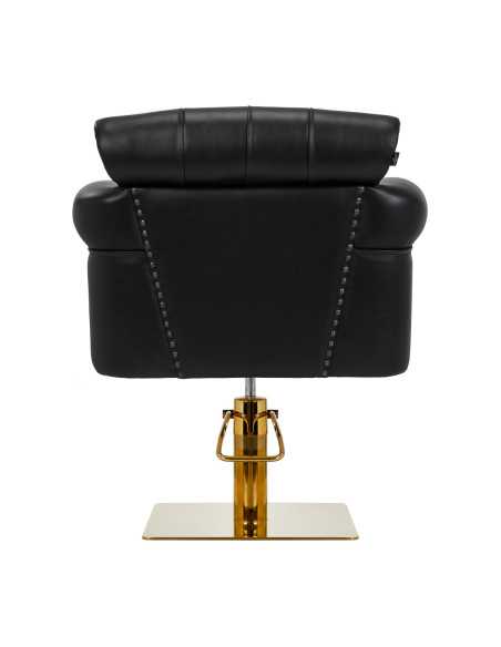 Chaise de coiffure gabbiano berlin, or, noir {attributes}