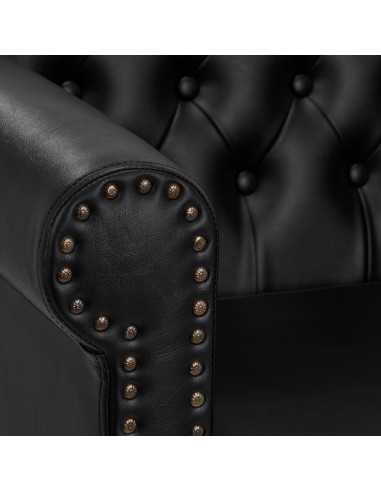 Gabbiano Berlin hairdressing chair, gold, black {attributes}