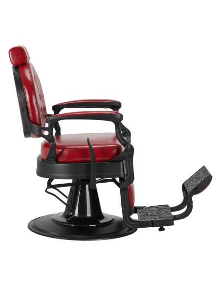 Cavalese red barber chair 