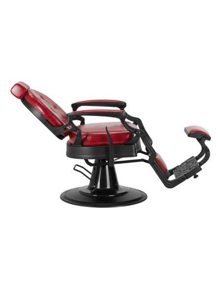 Cavalese red barber chair 