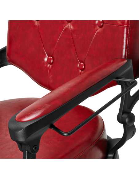Cavalese red barber chair 