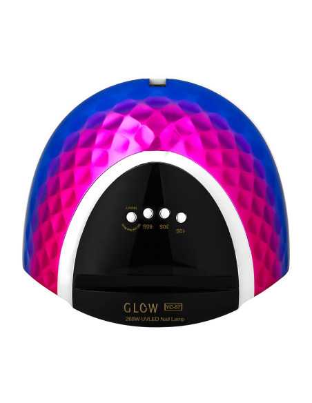 Lampa UV LED Glow YC57 RN niebiesko różowa 268W 