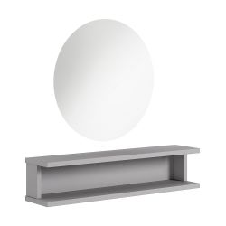 Toilette Specchio 0011581 Toilette per parrucchiere ELOR Led Dark Grey