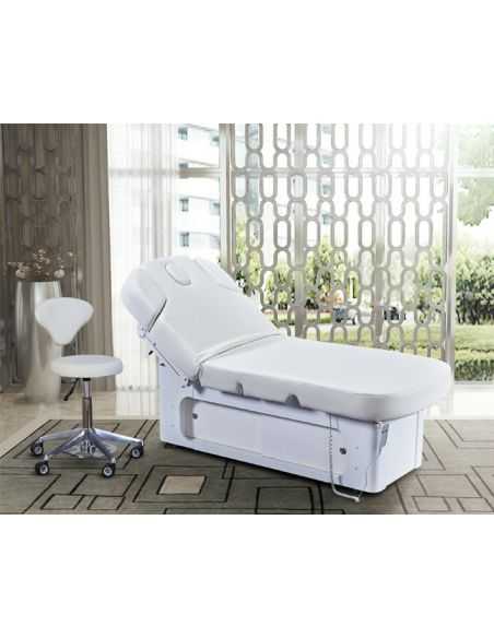 White alma spa massage bed