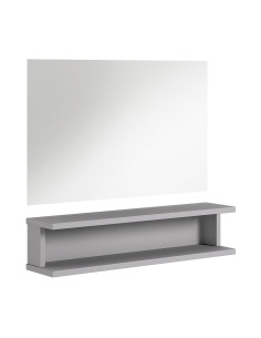 Dark Gray Led Dip Hair Salon Dressing Table 