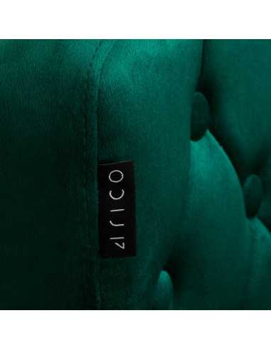 Royal Luxury Velvet Chair green zoom view