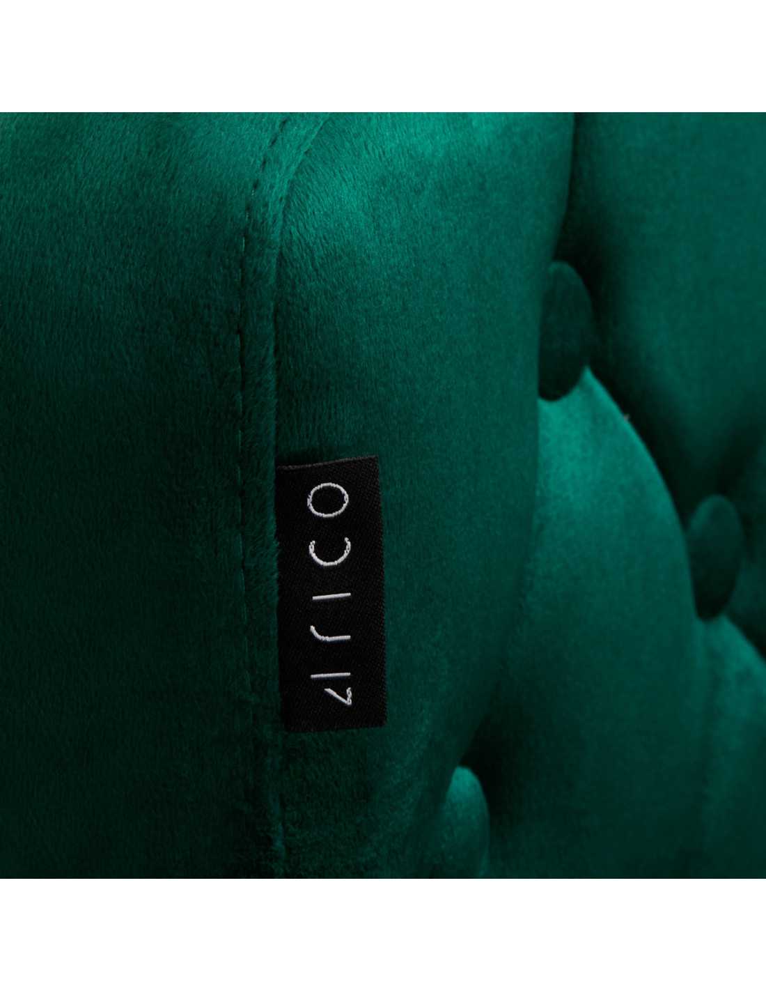 Royal Luxury Velvet Chair green zoom view