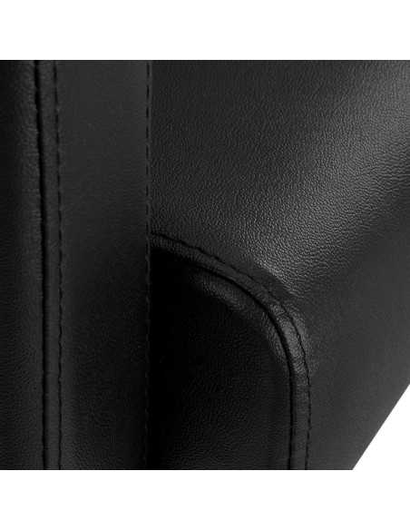 Sillón de barbero Gabbiano Vilnius negro 