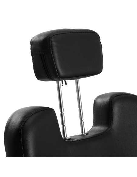 Gabbiano Vilnius Friseurstuhl schwarz 