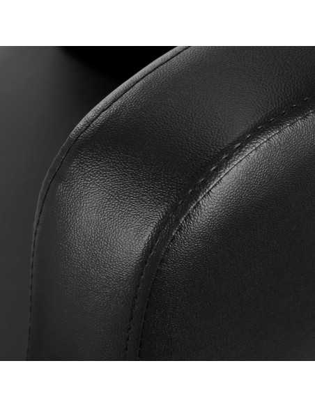 Sillón de barbero Gabbiano Vilnius negro 