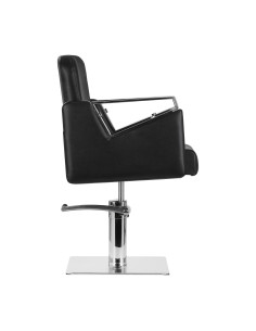 Chaise de coiffure gabbiano vilnius noir {attributes} 2