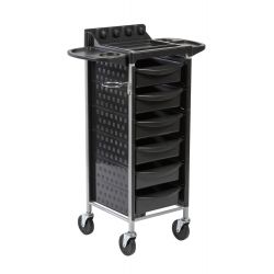 Coloring and storage hairdressing trolley-0004831 