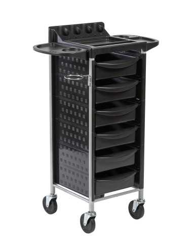 Carrello per colorazione e stoccaggio per parrucchieri V7 