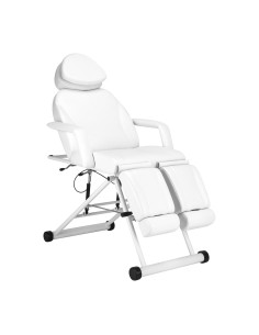 Fotel kosmetyczny Azzurro 563S pedi biały 