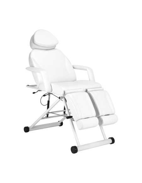 Fotel kosmetyczny Azzurro 563S pedi biały 