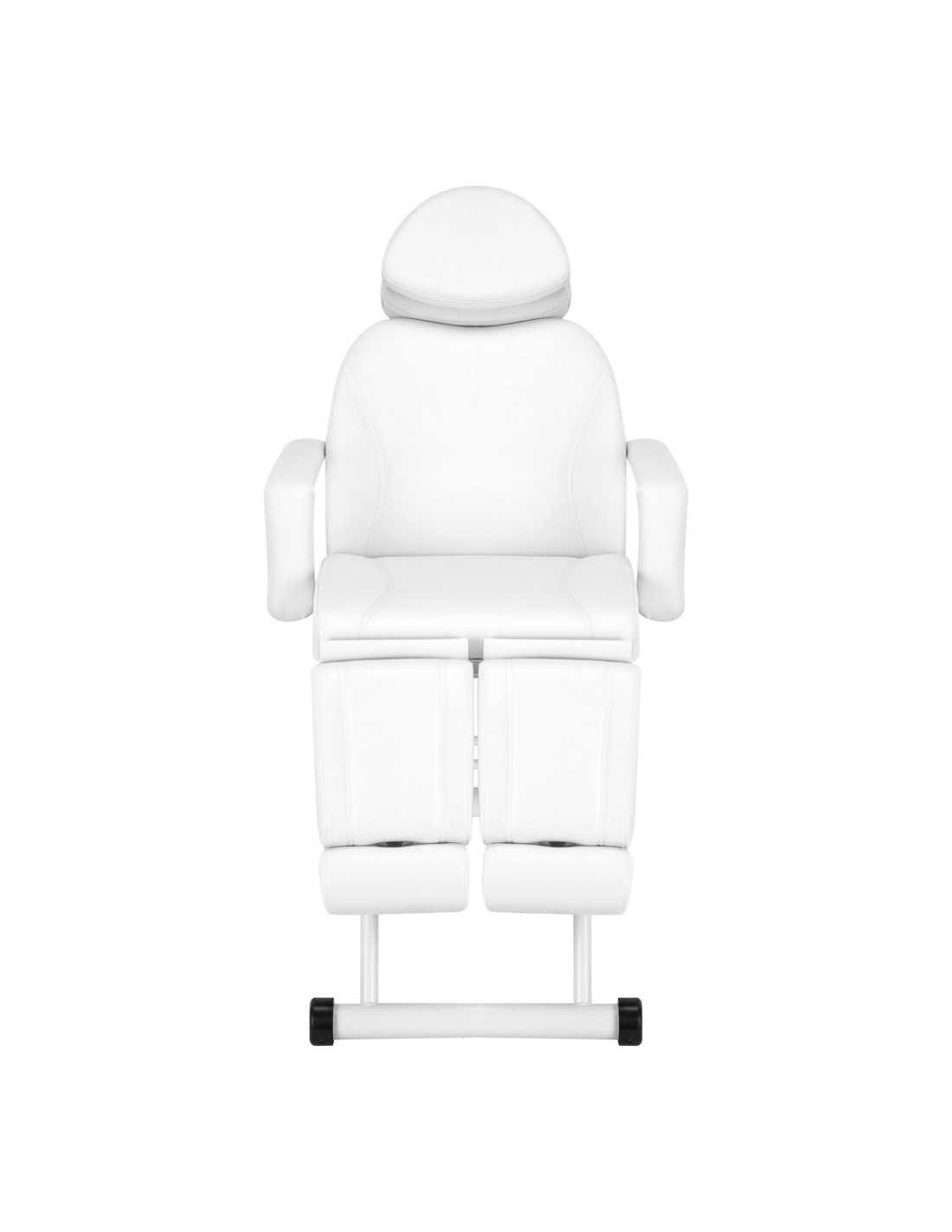 Fotel cosmetics Azzurro 563S pedi biały 