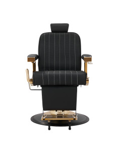 Gabbiano Marcus Friseurstuhl, Gold, Schwarz 2