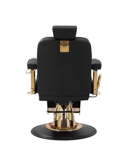 Gabbiano Marcus Friseurstuhl, Gold, Schwarz 