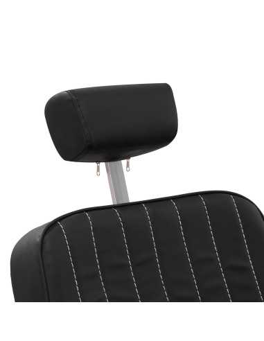 Gold Line Schwarzer Friseurstuhl – Couture-Eleganz und Premium-Ausführungen