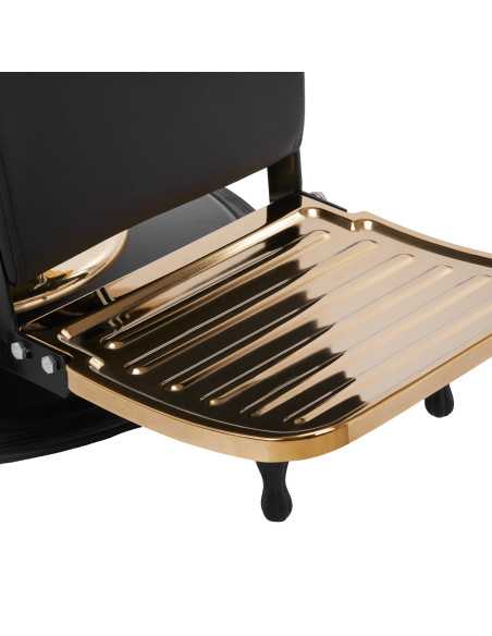 Gabbiano Marcus Friseurstuhl, Gold, Schwarz 