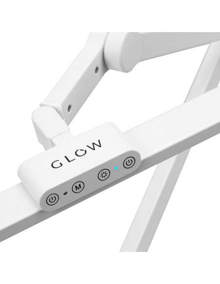 Lampa zabiegowa do manicure Glow L03 do blatu biała 