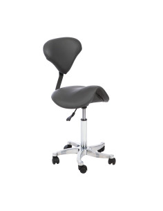 HZ-6038E Caster Stool Vena Back Stool