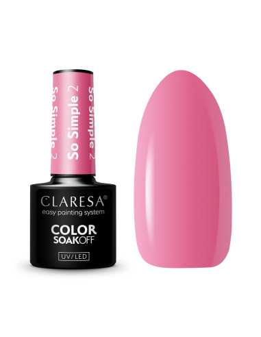 CLARESA Lakier hybrydowy So simple 2- 5g 