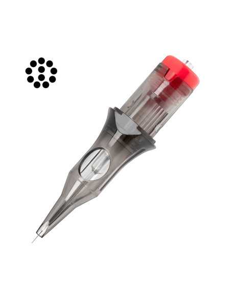 Cartridge do tatuażu El Cartel V2 - 0.35 11RL Long Taper 10 szt. 