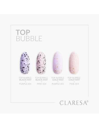 Claresa Top Bubble black Matt No wipe -5g 
