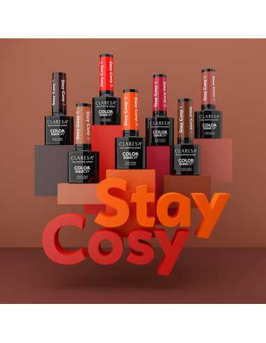 Claresa lakier hybrydowy Stay Cosy 2 -5g 