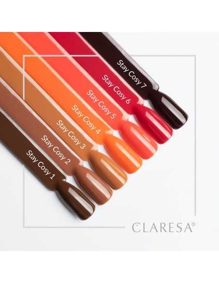 Claresa lakier hybrydowy Stay Cosy 3 -5g 