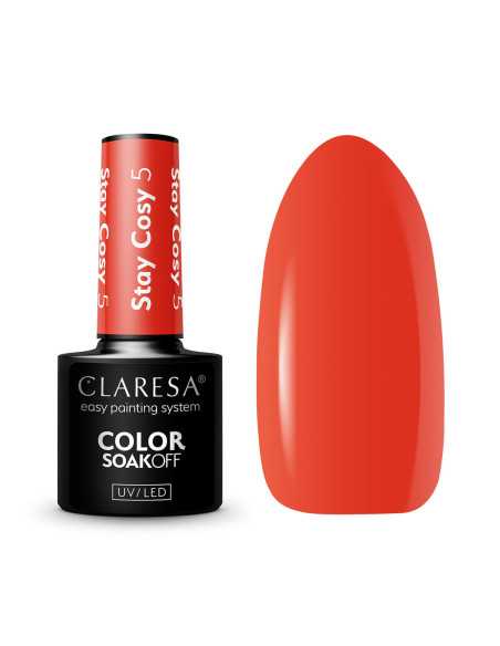 Claresa lakier hybrydowy Stay Cosy 5 -5g 