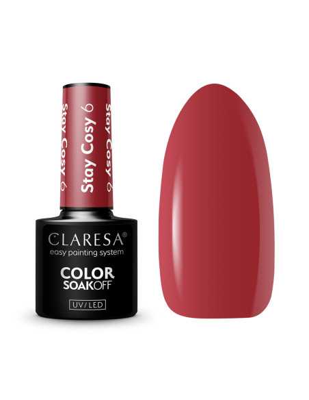 Claresa lakier hybrydowy Stay Cosy 6 -5g 